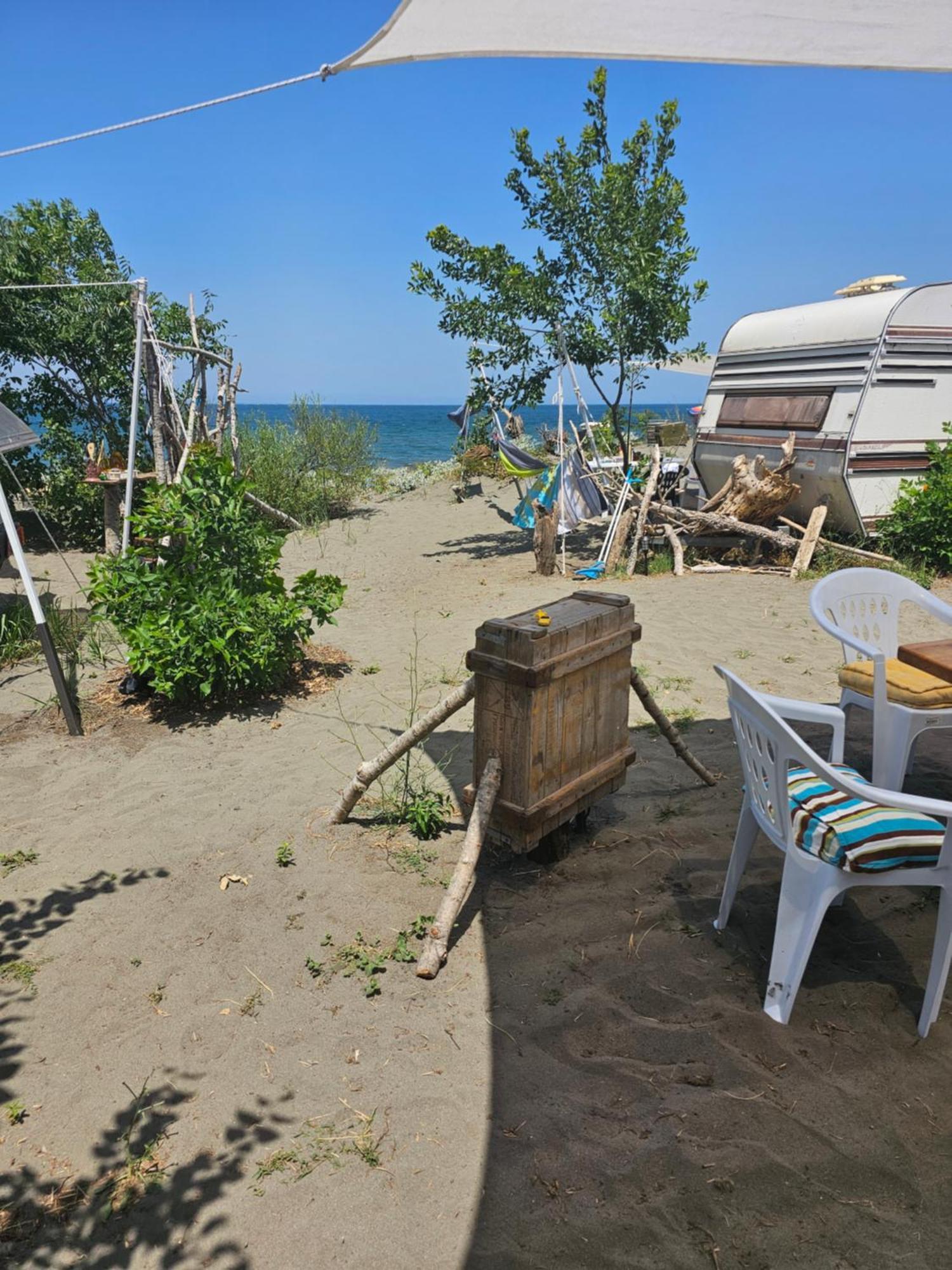 Beachfront Caravans 체르노모레츠 외부 사진